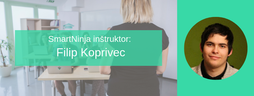 Filip: Programiranje je ena taka stvar