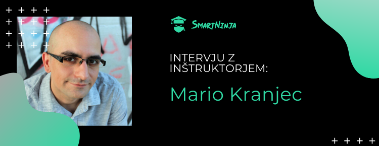 Inštruktor Mario: Ponosen sem na svoje tečajnike