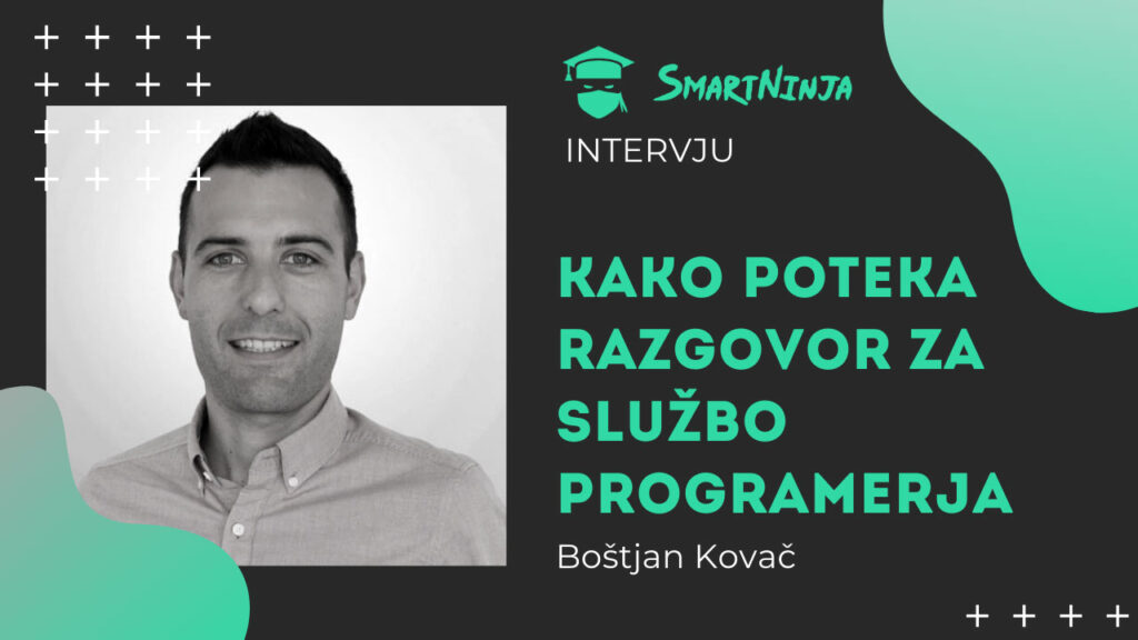 Boštjan Kovač: Kako poteka razgovor za službo programerja