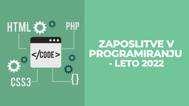 Zaposlitve v programiranju: leto 2022