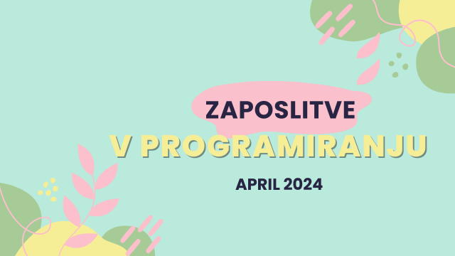 zaposlitve v programiranju