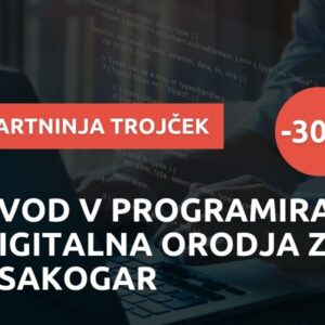 [SMARTNINJA TROJČEK]  Uvod v programiranje: Digitalna orodja za vsakogar
